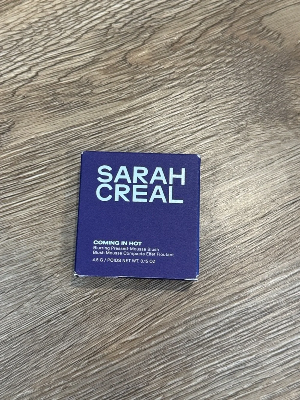 Sarah Creal 'Coming In Hot' Blurring Pressed-Mousse Blush - Satisfaction